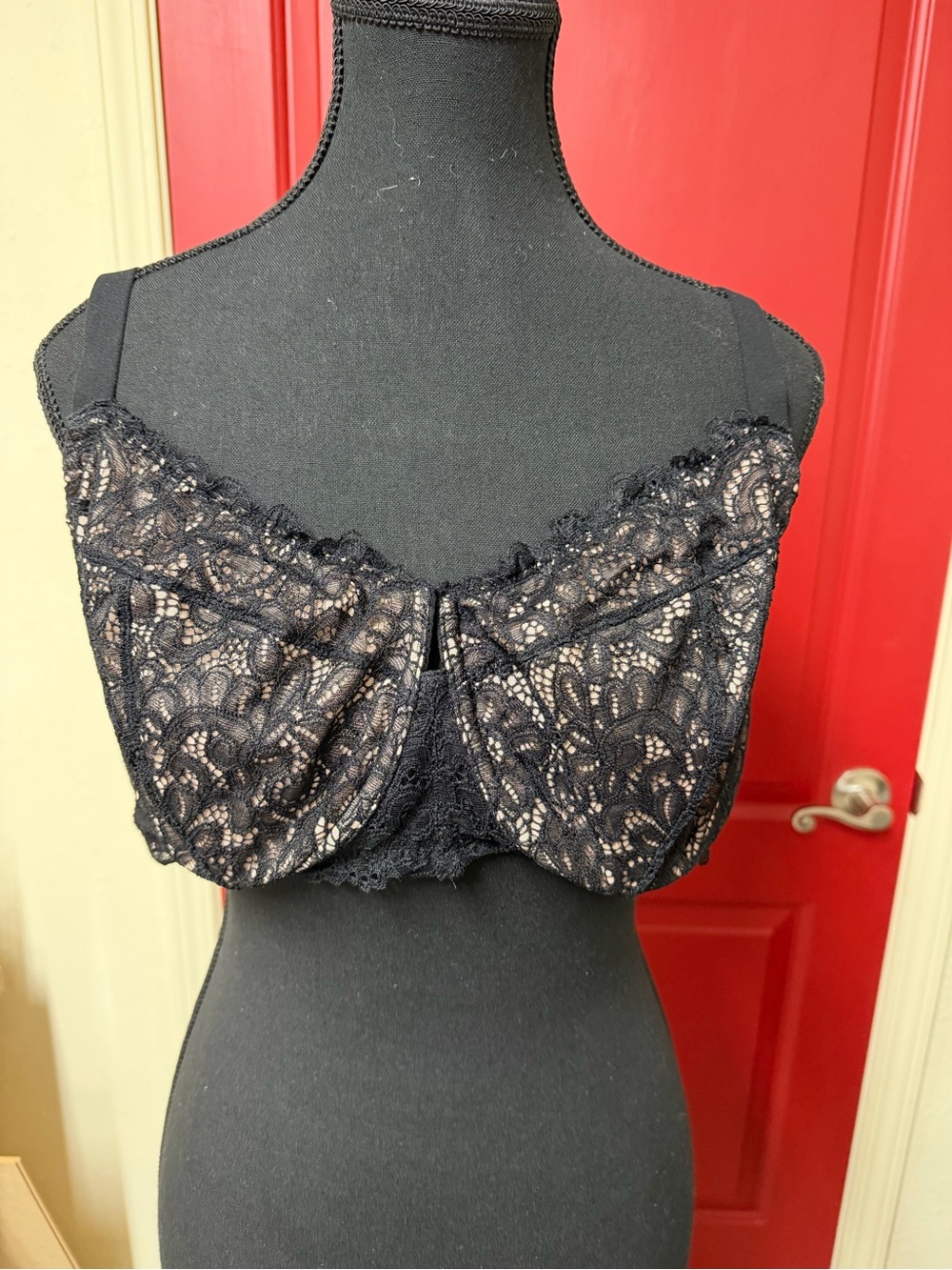 Soma Black Lace Underwire Bra